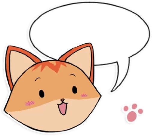 💬 Стикер «foxmosa» для Telegram