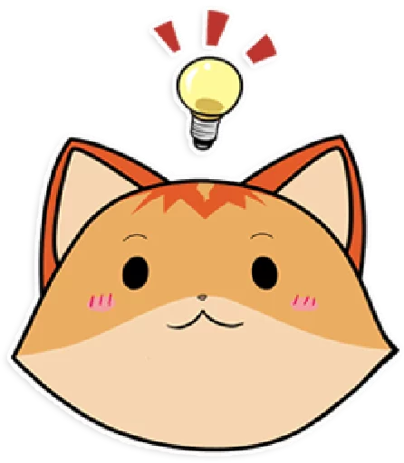 💡 Стикер «foxmosa» для Telegram