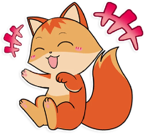 😆 Стикер «foxmosa» для Telegram
