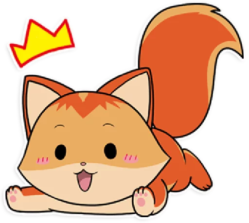💥 Стикер «foxmosa» для Telegram