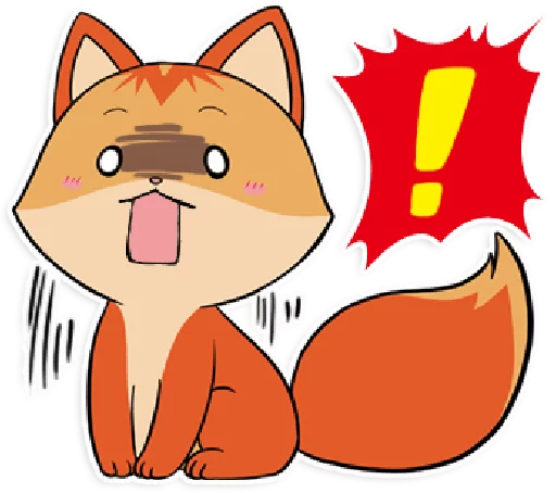 ❗️ Стикер «foxmosa» для Telegram