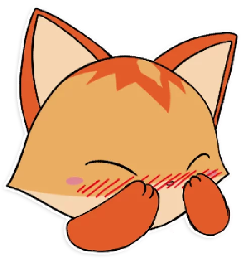 ☺️ Стикер «foxmosa» для Telegram