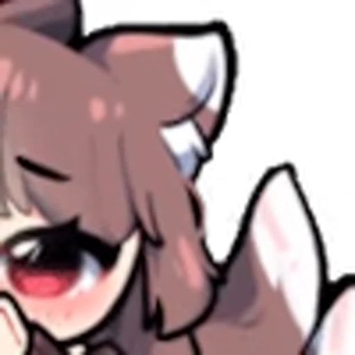 👀 Эмодзи «foxplushy» для Telegram