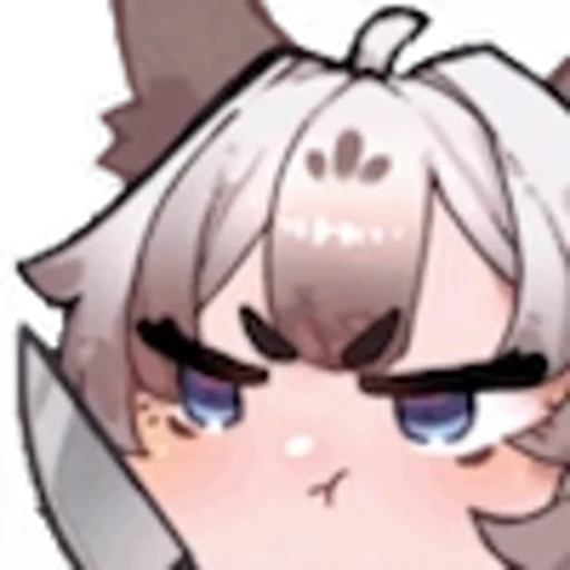 😡 Эмодзи «foxplushy» для Telegram