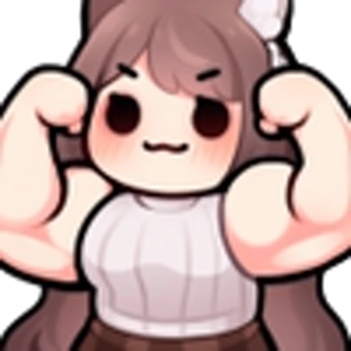💪 Эмодзи «foxplushy» для Telegram