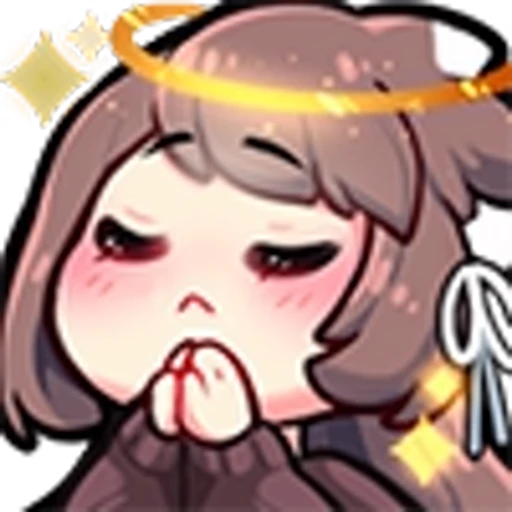 😇 Эмодзи «foxplushy» для Telegram