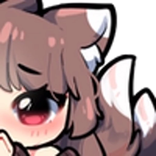 👀 Эмодзи «foxplushy» для Telegram