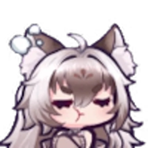 ☹️ Эмодзи «foxplushy» для Telegram