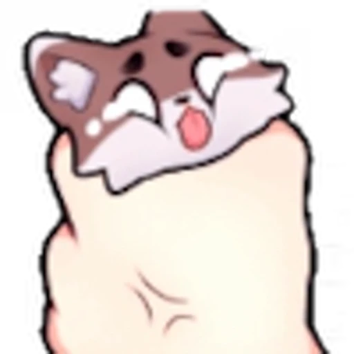 😢 Эмодзи «foxplushy» для Telegram