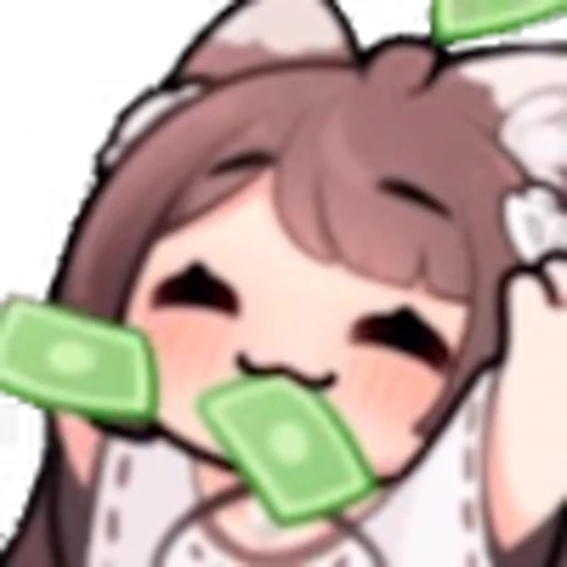 🤑 Эмодзи «foxplushy» для Telegram