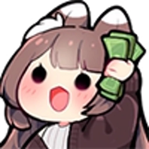 🤑 Эмодзи «foxplushy» для Telegram
