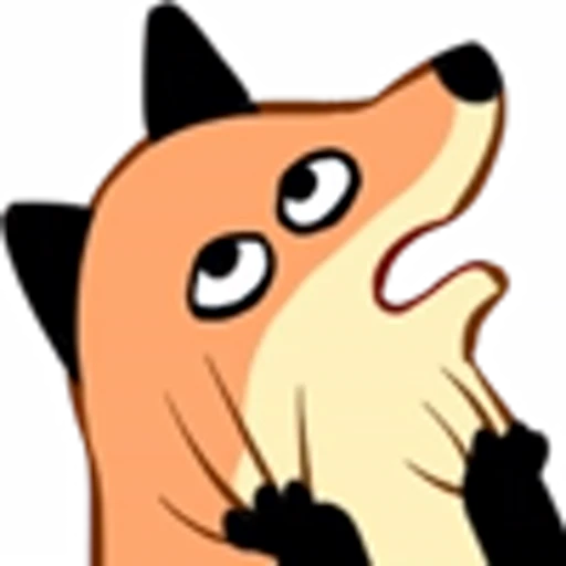 😬 Эмодзи «Fox Set Emoji» для Telegram