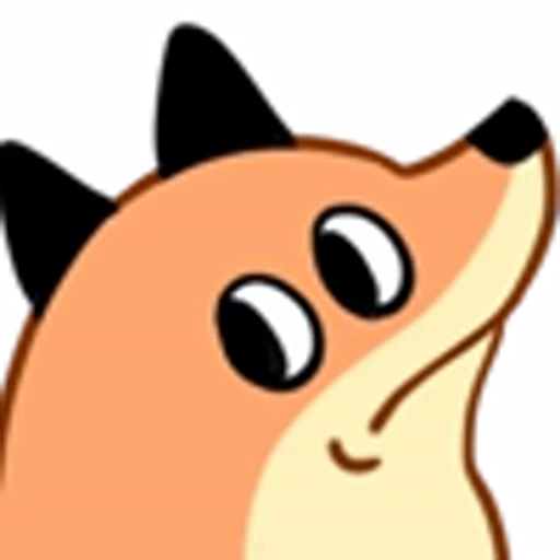 👀 Эмодзи «Fox Set Emoji» для Telegram
