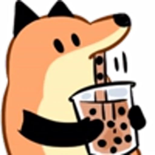 🧋 Эмодзи «Fox Set Emoji» для Telegram