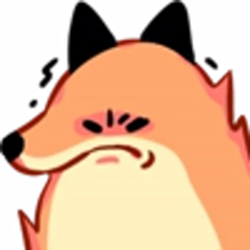 😠 Эмодзи «Fox Set Emoji» для Telegram