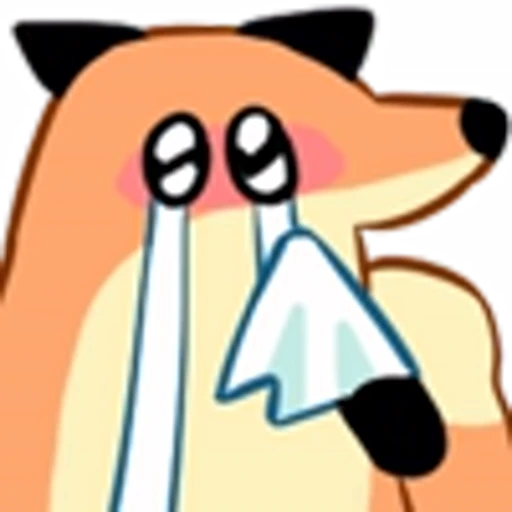 😪 Эмодзи «Fox Set Emoji» для Telegram