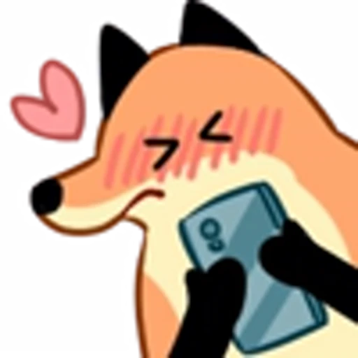 📱 Эмодзи «Fox Set Emoji» для Telegram