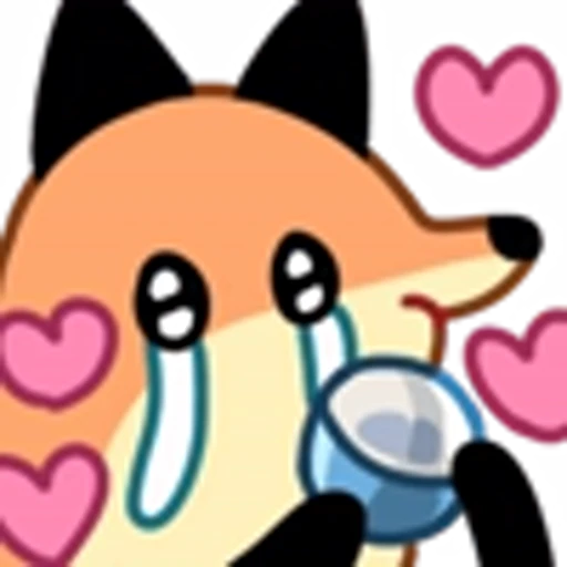 🥹 Эмодзи «Fox Set Emoji» для Telegram