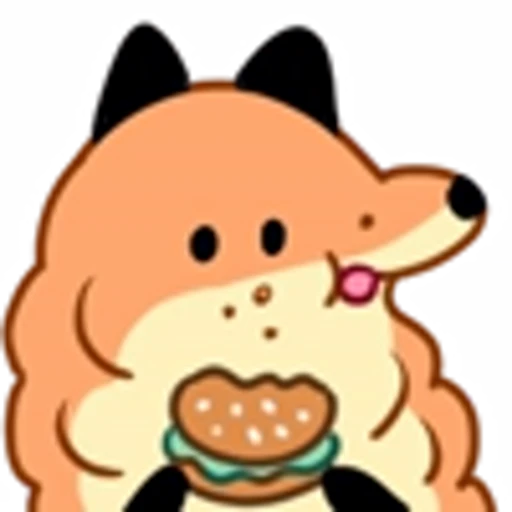 🍔 Эмодзи «Fox Set Emoji» для Telegram
