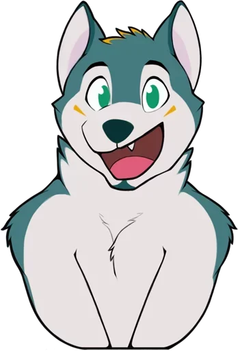 Стикерпак Foxsky для Telegram