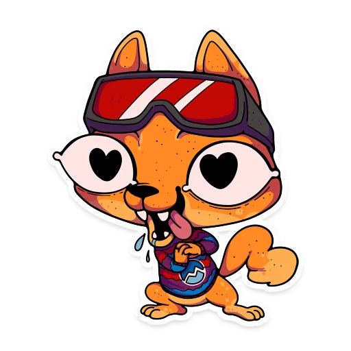 😍 Стикер «foxsok» для Telegram