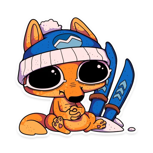😴 Стикер «foxsok» для Telegram