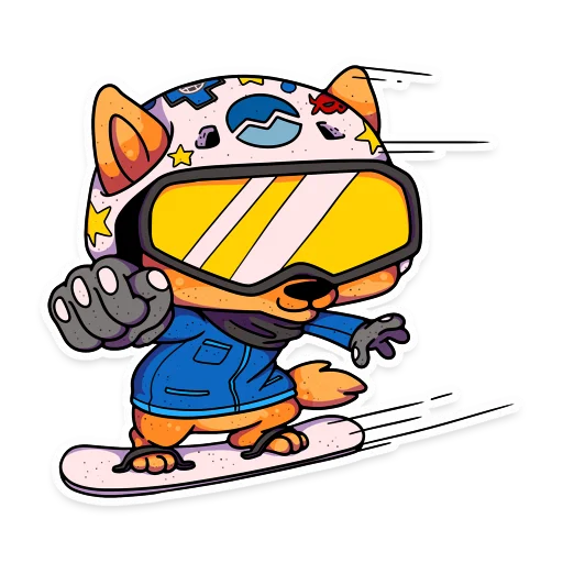 🤛 Стикер «foxsok» для Telegram