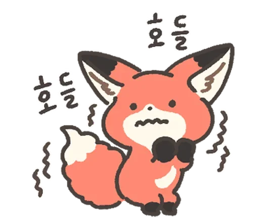 😕 Стикер «Foxs» для Telegram