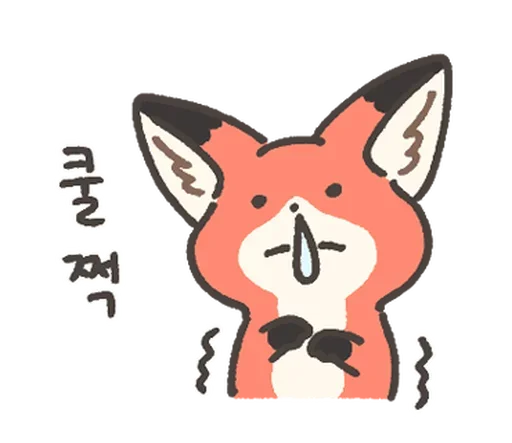 😢 Стикер «Foxs» для Telegram