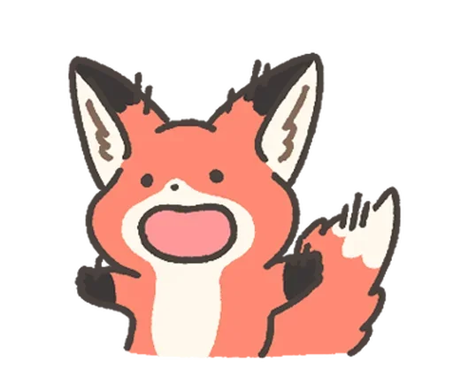 😧 Стикер «Foxs» для Telegram