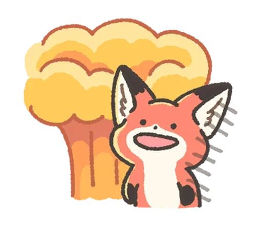 😋 Стикер «Foxs» для Telegram