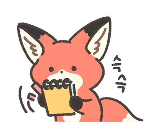 🙂 Стикер «Foxs» для Telegram