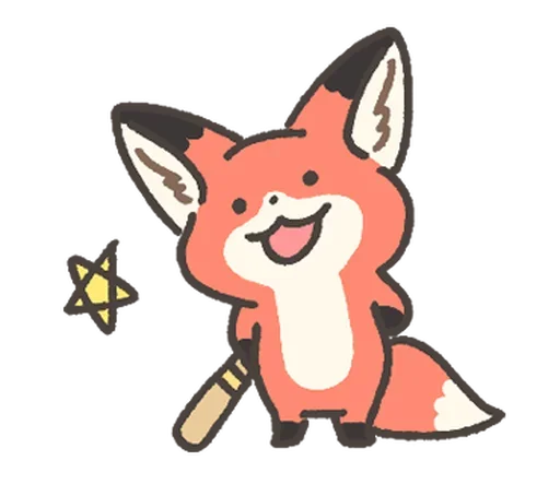 Стикерпак Foxs для Telegram