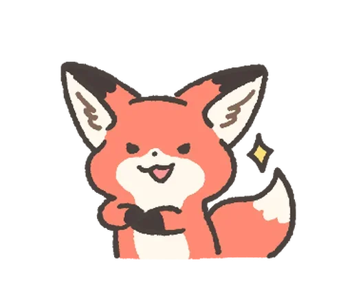 😏 Стикер «Foxs» для Telegram