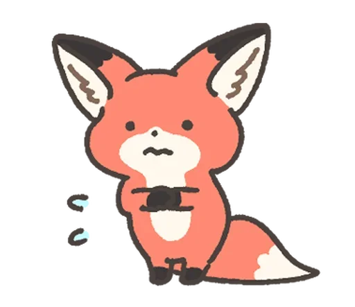 😟 Стикер «Foxs» для Telegram