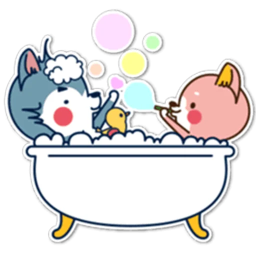 🥰 Стикер «Разное милое» для Telegram