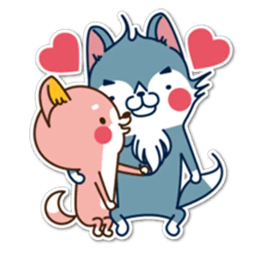 ❤️ Стикер «Разное милое» для Telegram