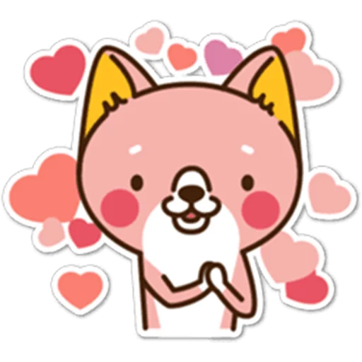 ❤️ Стикер «Разное милое» для Telegram