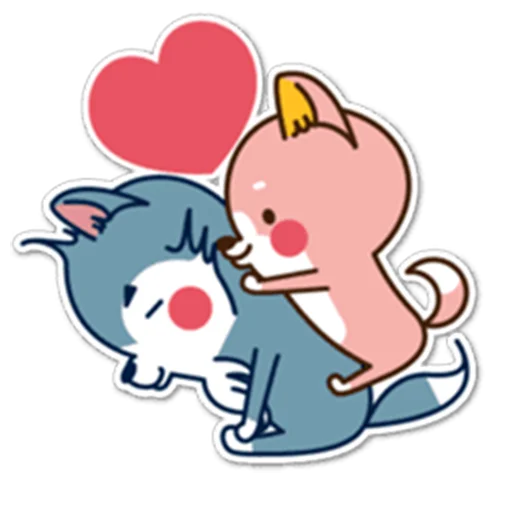 💋 Стикер «Разное милое» для Telegram