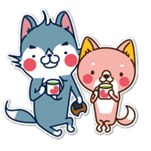 ☕️ Стикер «Разное милое» для Telegram