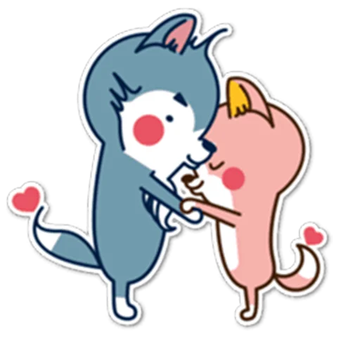 ❤️ Стикер «Разное милое» для Telegram