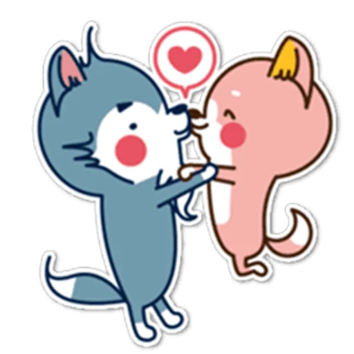 ❤️ Стикер «Разное милое» для Telegram