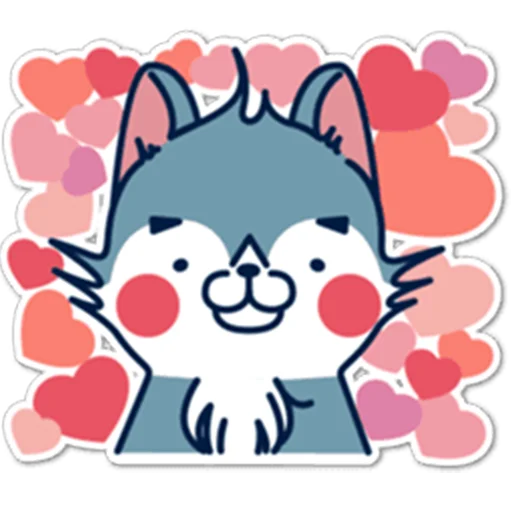 ❤️ Стикер «Разное милое» для Telegram