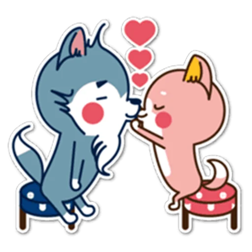 ❤️ Стикер «Разное милое» для Telegram
