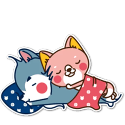 😴 Стикер «Разное милое» для Telegram