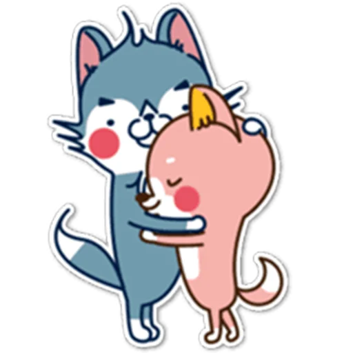 ❤️ Стикер «Разное милое» для Telegram