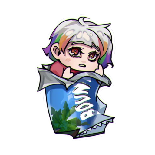🏳‍🌈 Стикер «Лисы» для Telegram