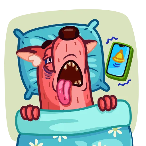 😴 Стикер «Foxy Comrade» для Telegram