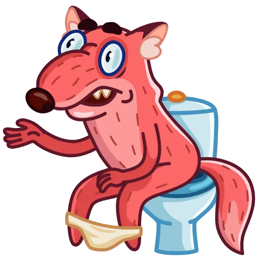 🚽 Стикер «Foxy Comrade» для Telegram