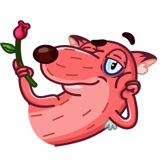 😏 Стикер «Foxy Comrade» для Telegram
